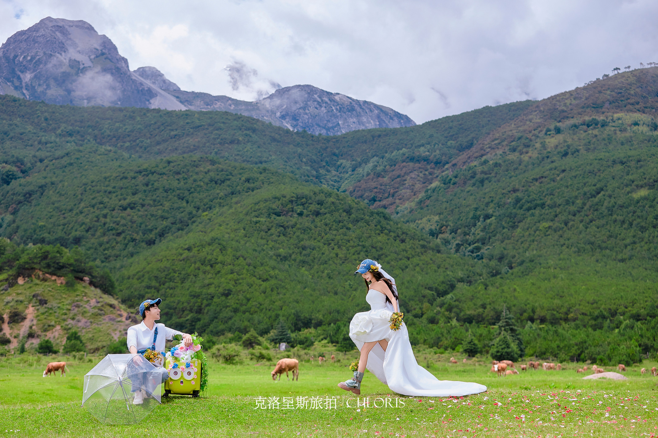 玉湖生命力婚纱照3